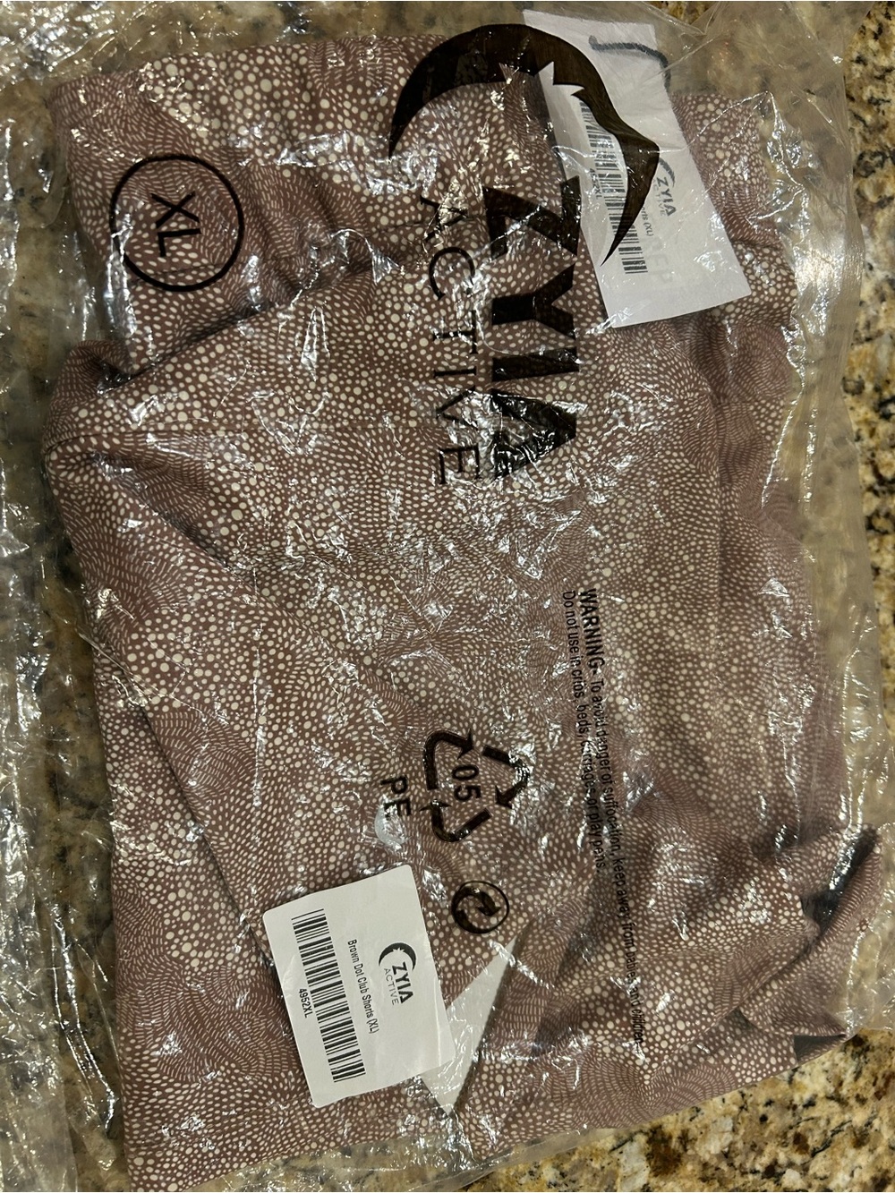 NWT ZYIA Brown Dot Club Shorts! - Picture 6 of 8